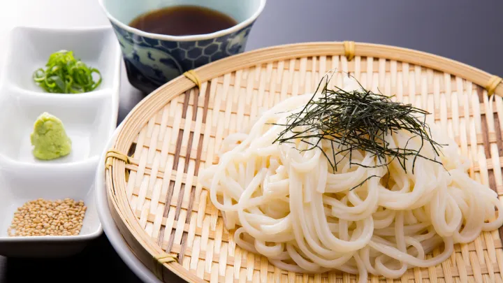 稲庭うどん ざるうどん