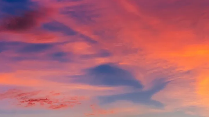 夜景鑑賞最適な時間 ブルーアワーの様子