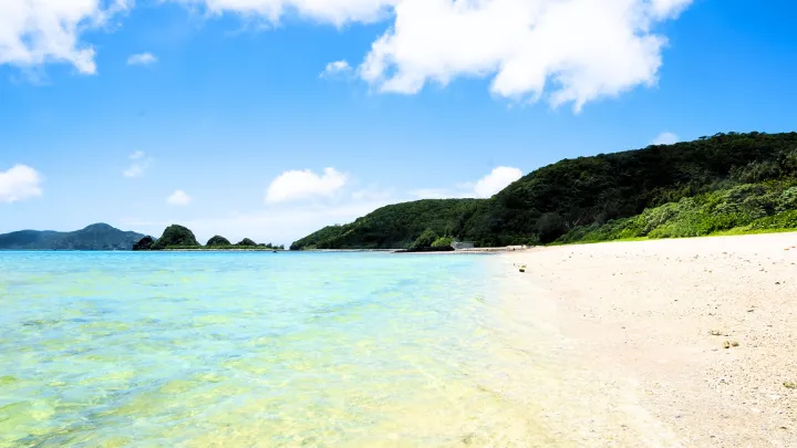 座間味島 阿真ビーチ