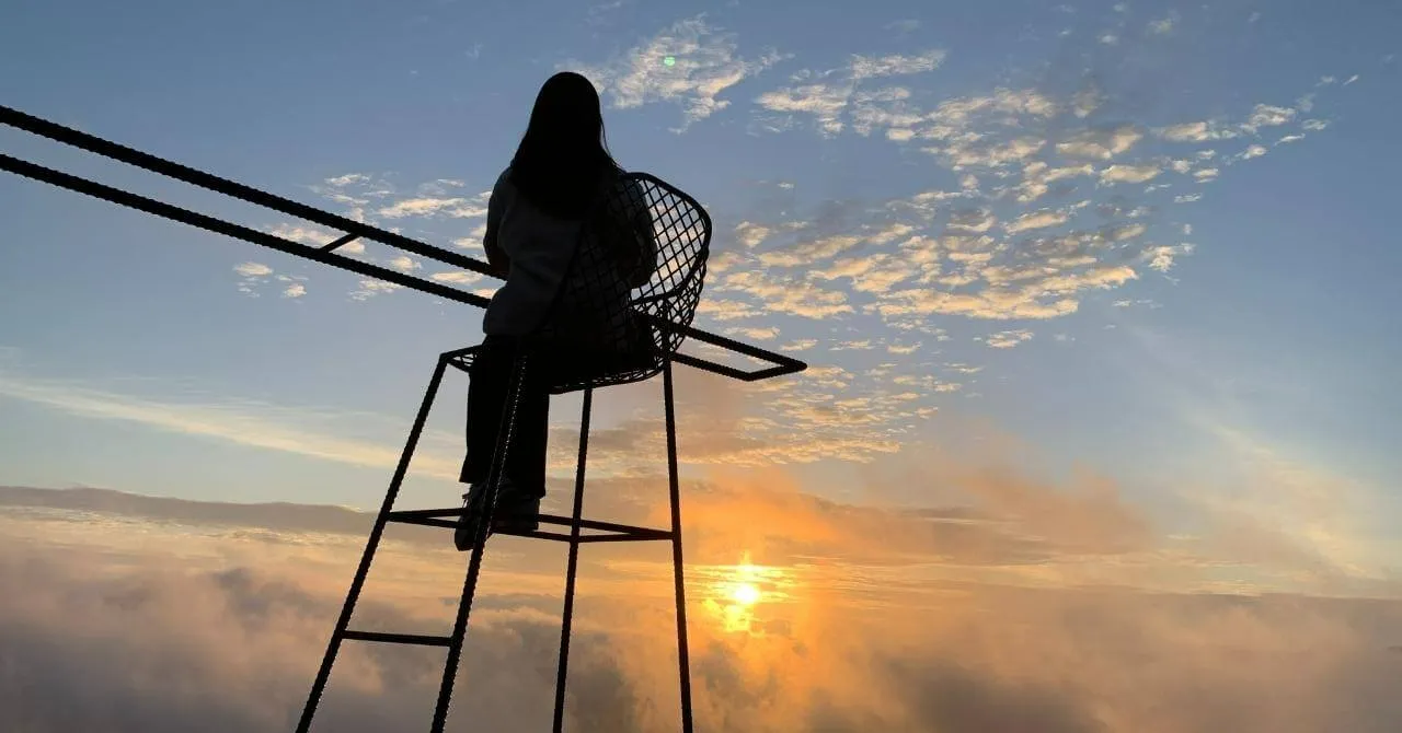 星野リゾートトマム 雲海テラスの様子