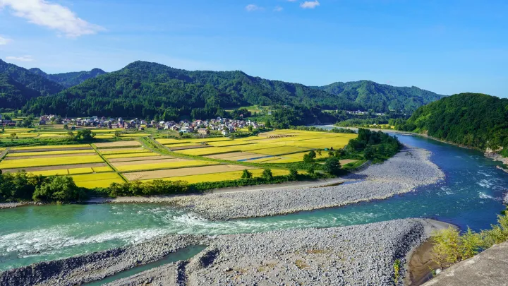 新潟県 信濃川