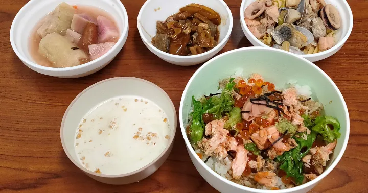 リゾートバイトでの食事例3