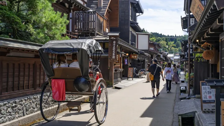 飛騨高山の街並み