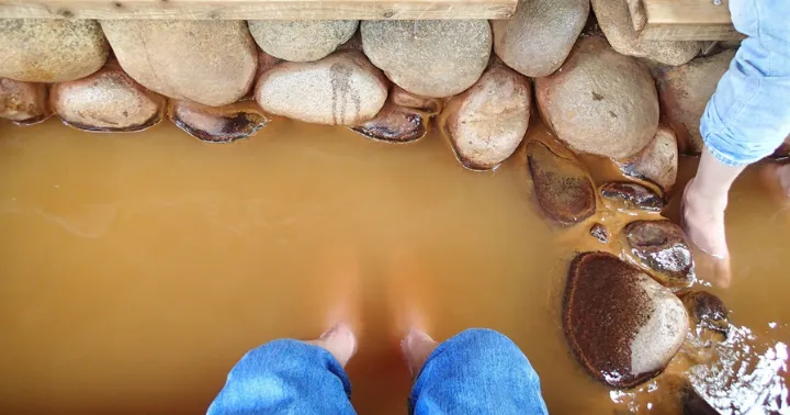 有馬温泉の足湯