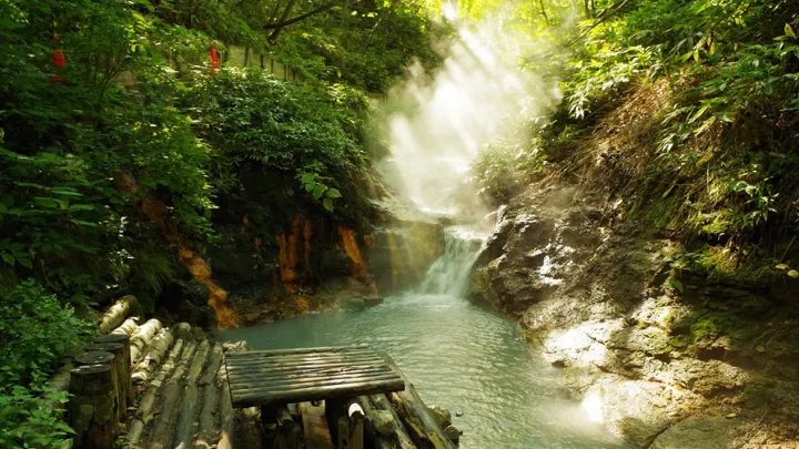 登別温泉 自然