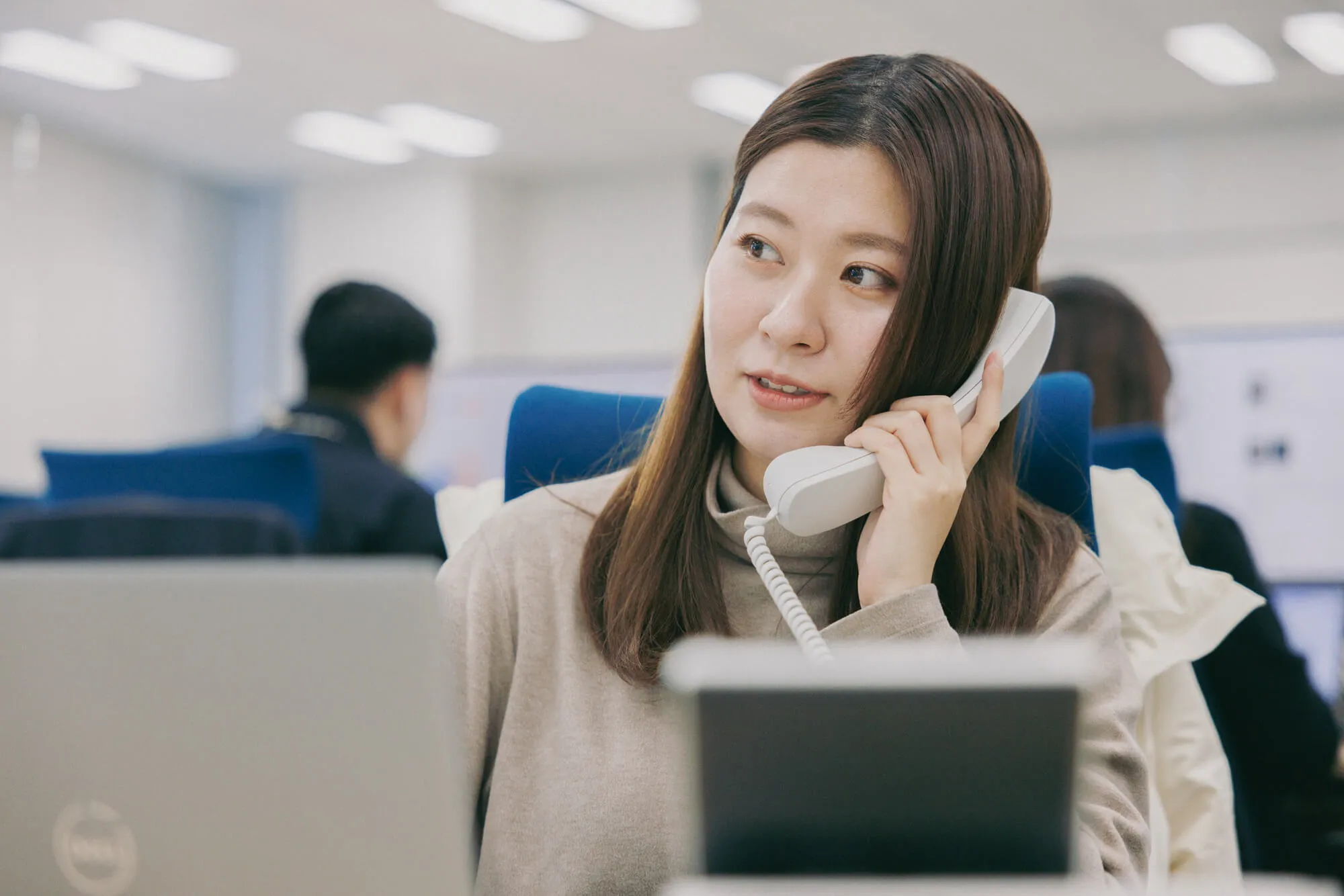 初回カウンセリング 担当者の様子