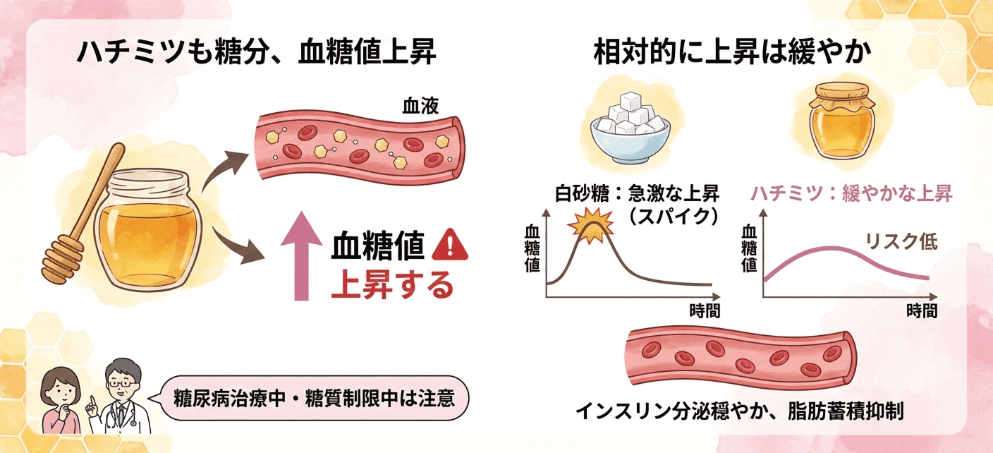 ハチミツと血糖値