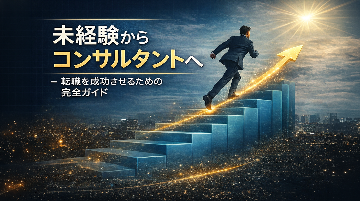 未経験からコンサルタントへ ― 転職を成功させるための完全ガイド