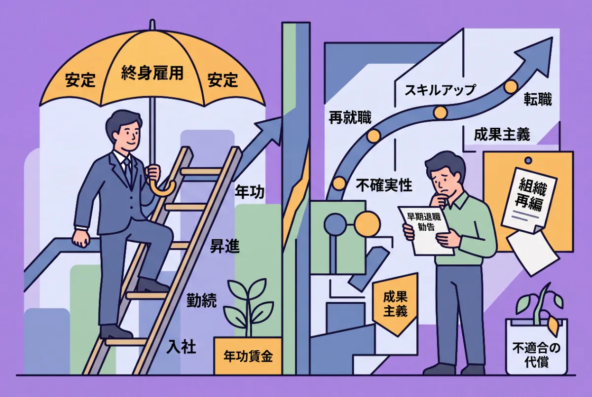 「石の上にも三年」が通用しなくなった現代の労働環境