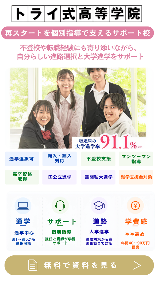 カルーセル：トライ式高等学院