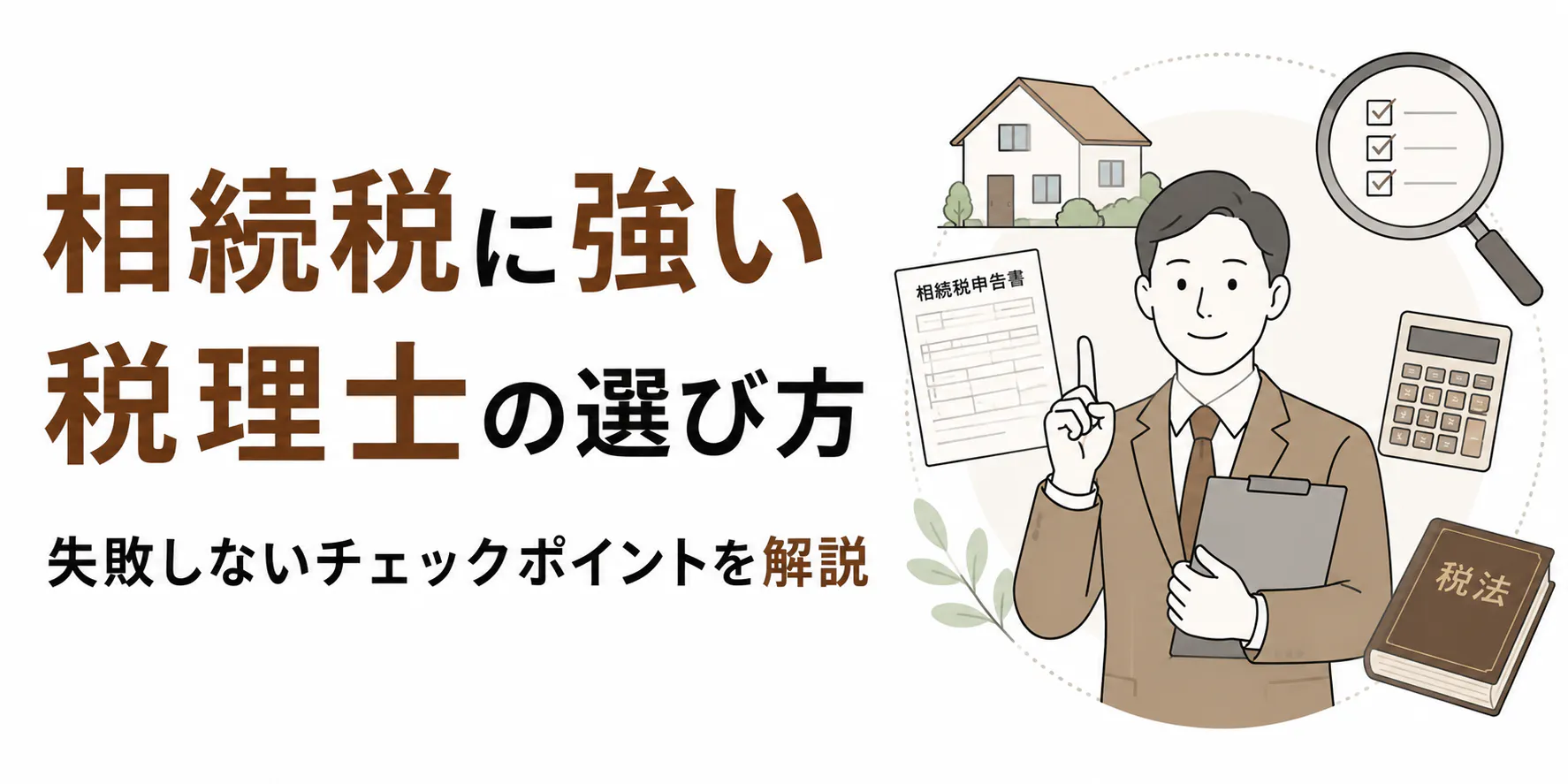 相続税に強い税理士の選び方｜失敗しないチェックポイントを解説
