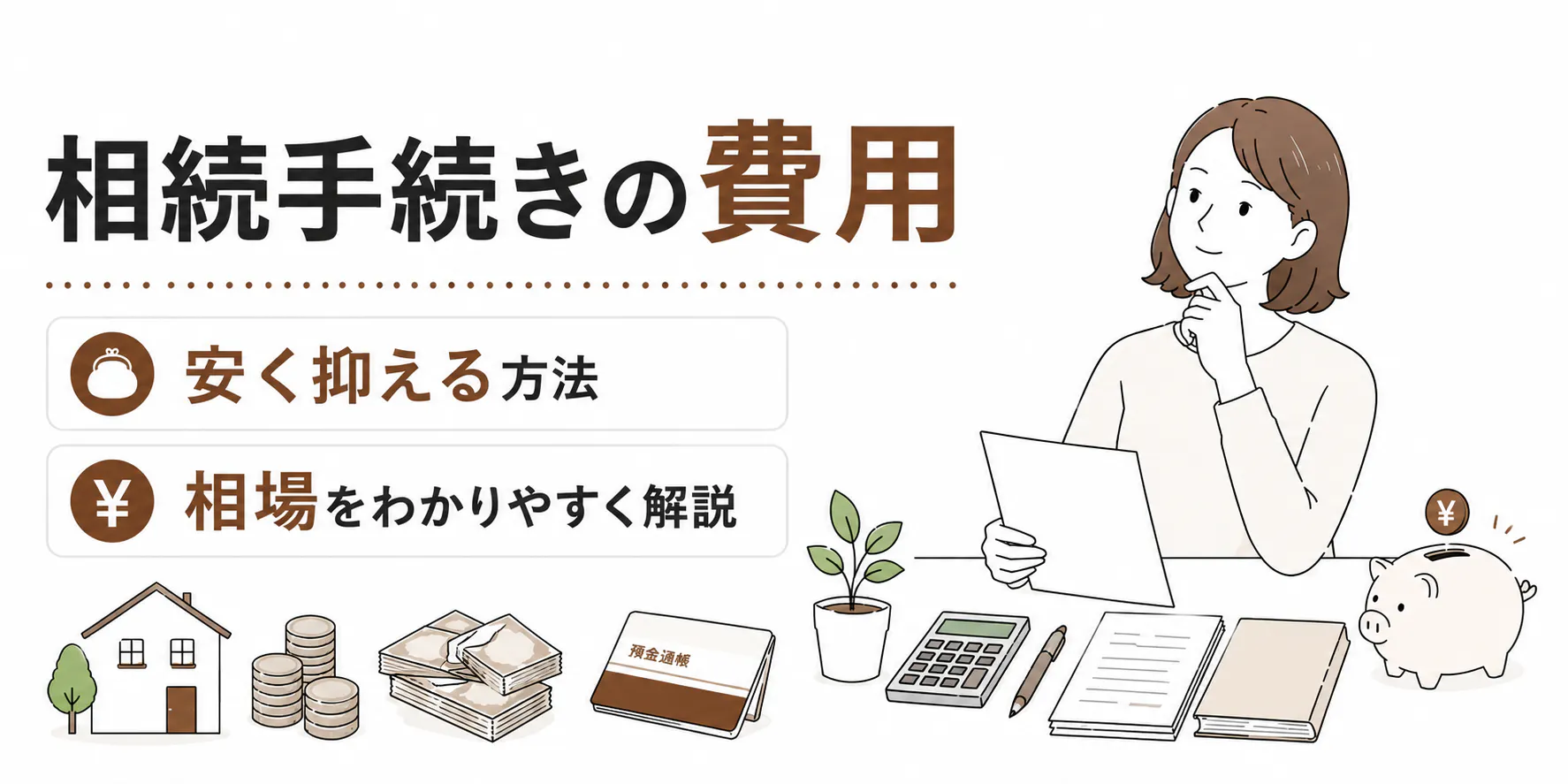 相続手続きの費用 安く抑える方法と相場を解説
