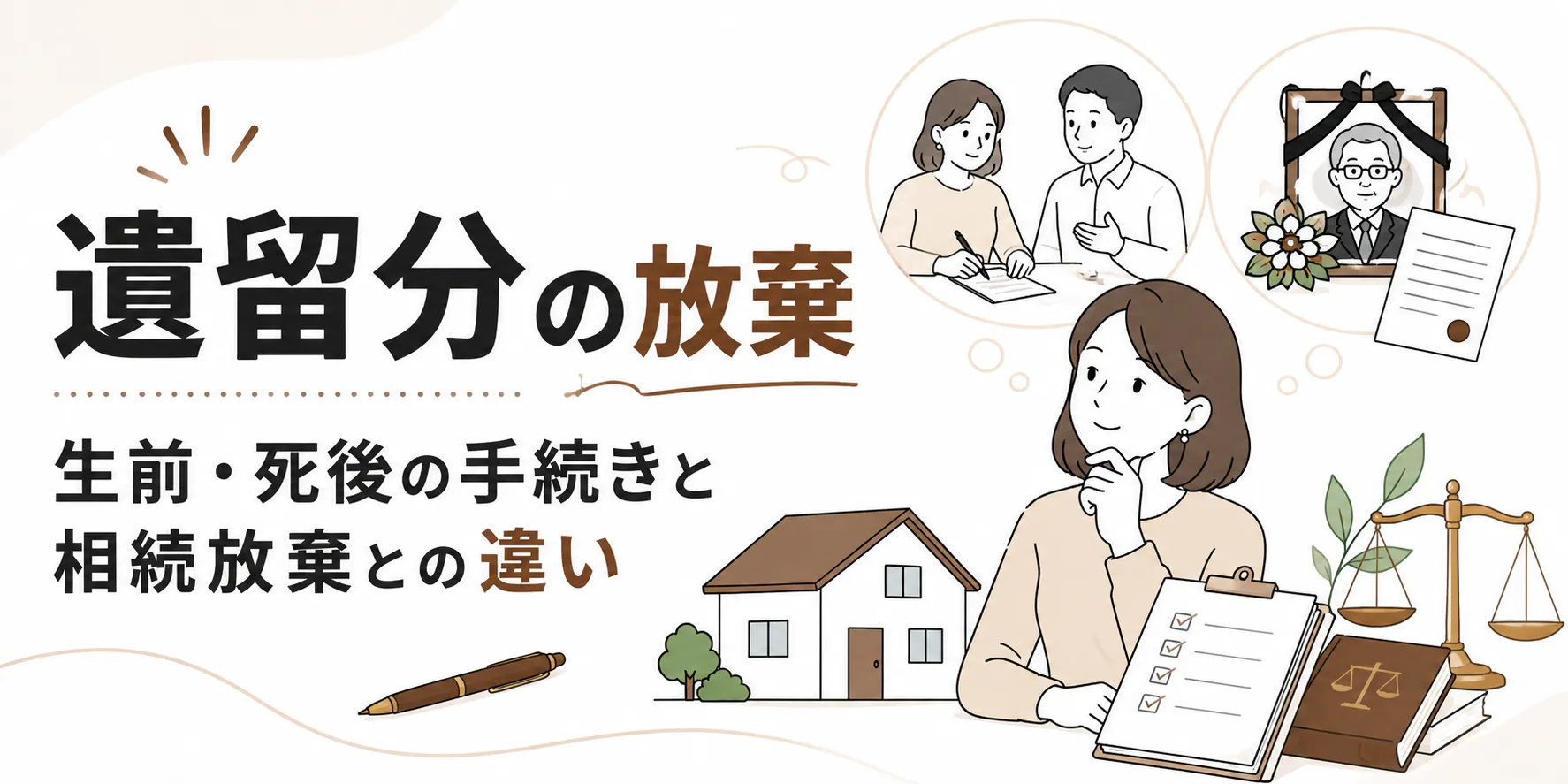 遺留分の放棄 生前・死後の手続きと相続放棄との違いを解説