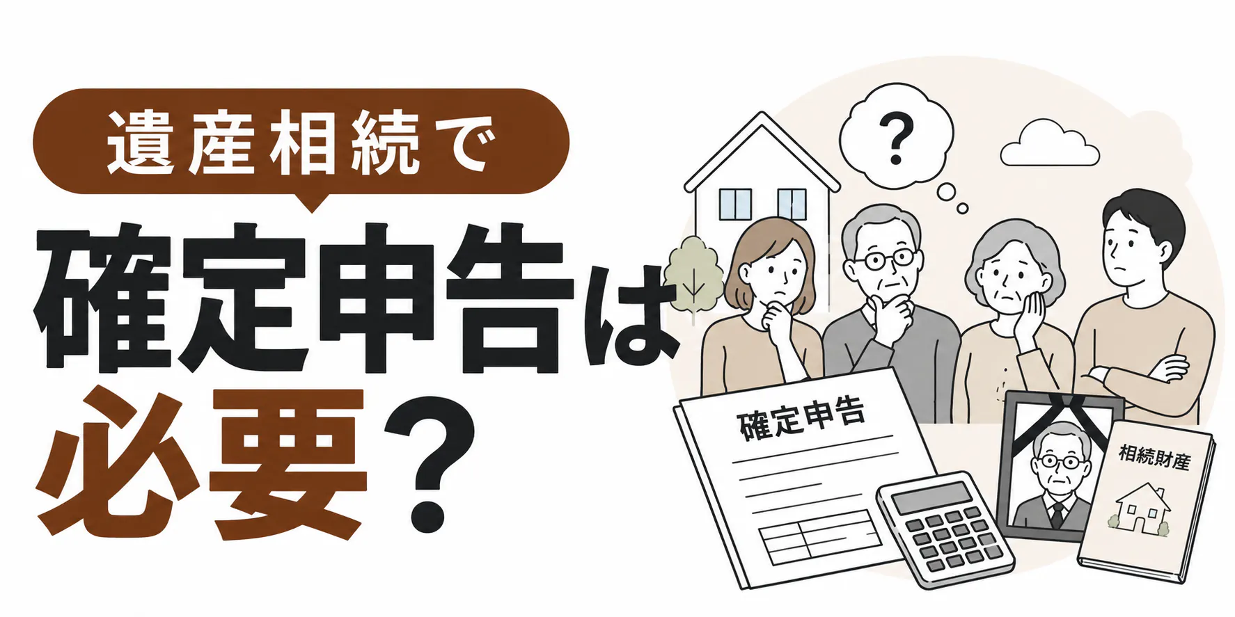 遺産相続で確定申告は必要?必要なケースと準確定申告を解説
