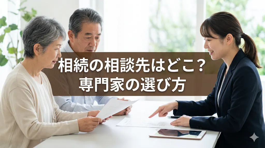 遺産相続の相談先はどこ？誰に頼む？弁護士・司法書士・税理士の違いと費用