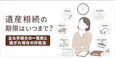 遺産相続の期限はいつまで?主な手続きの一覧表と過ぎた場合の対処法を解説