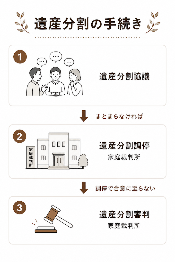 遺産分割の手続き