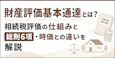 財産評価基本通達とは?土地・家屋・株式の評価方法と総則6項を解説