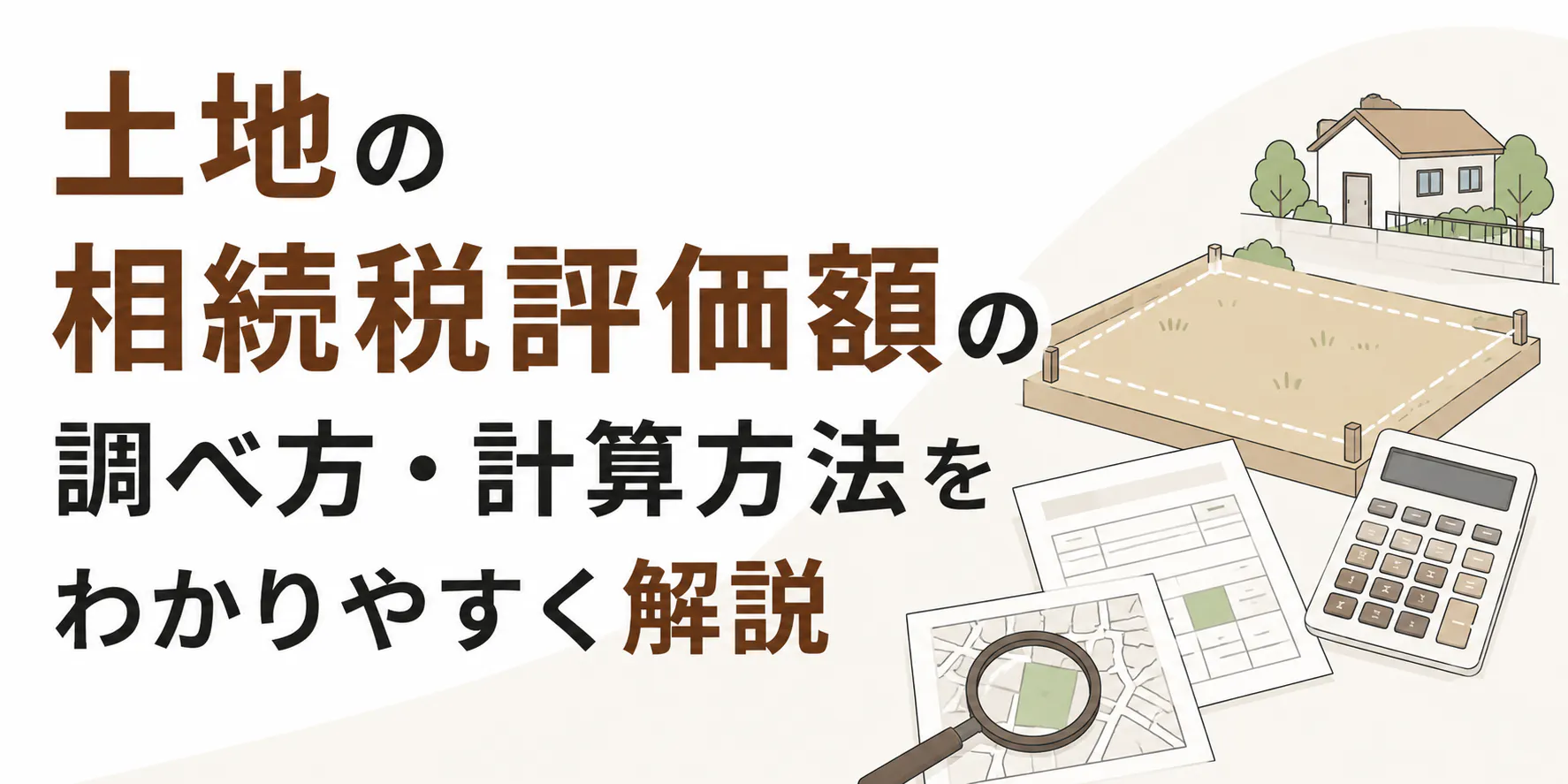 土地の相続税評価額の調べ方・計算方法をわかりやすく解説