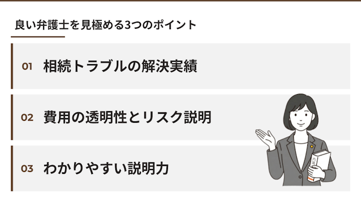 遺留分請求に強い弁護士の選び方