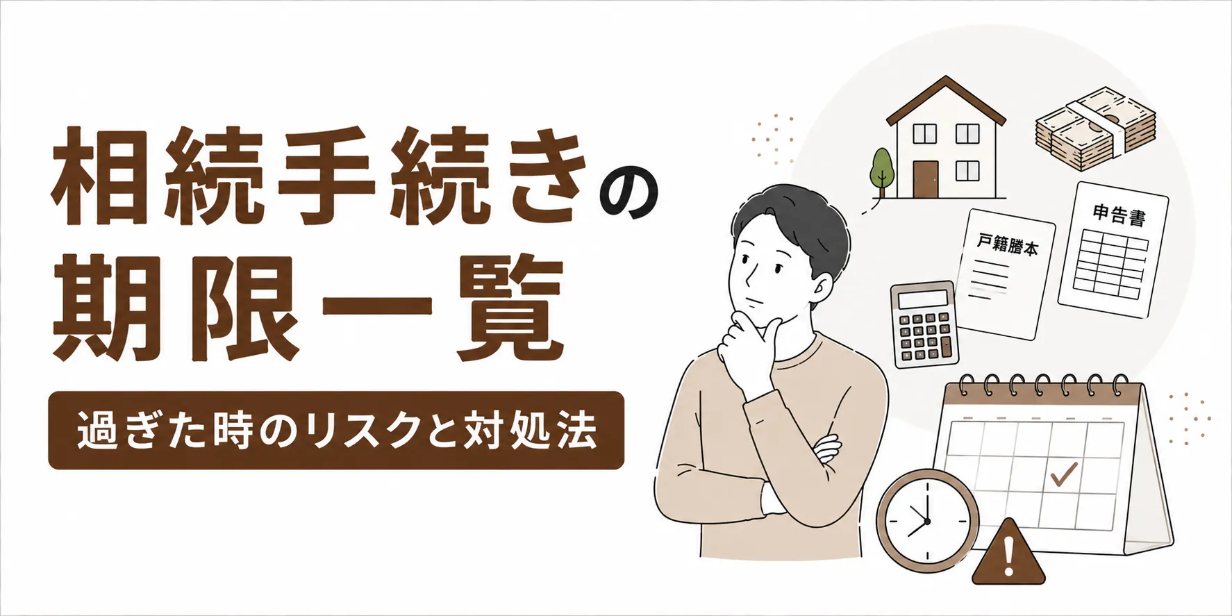 相続手続きの期限一覧！過ぎた時のリスクと対処法