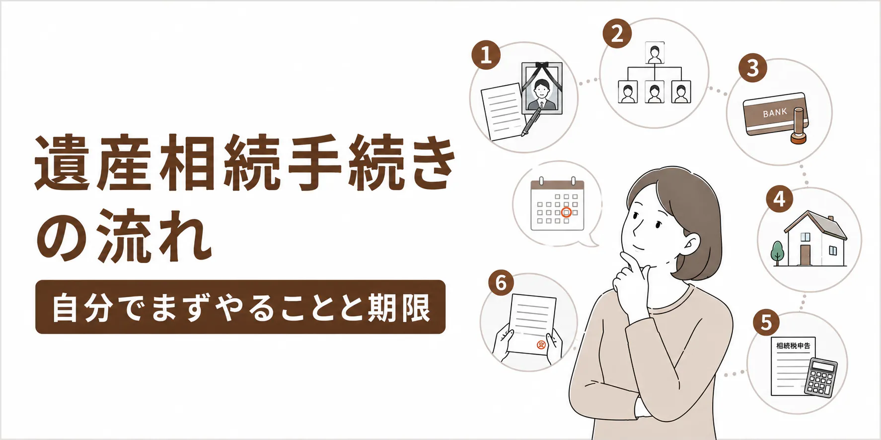 遺産相続手続きの期限一覧と流れ｜やること・必要書類・窓口