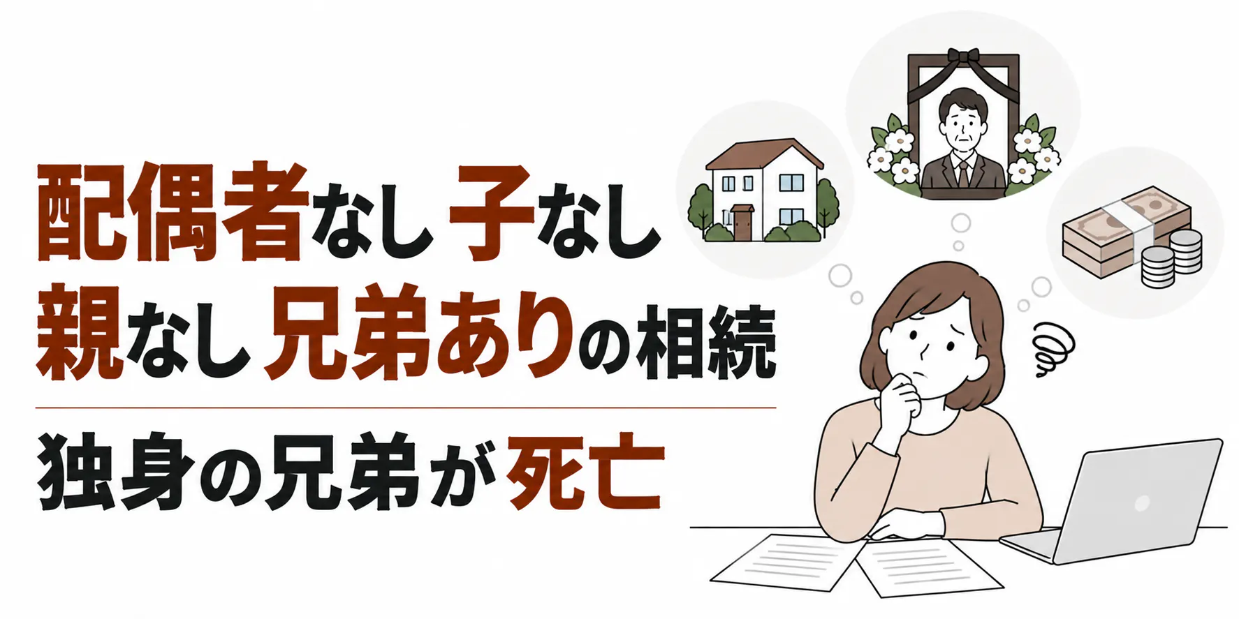 配偶者なし 子なし 親なし 兄弟ありの相続｜独身の兄弟が死亡