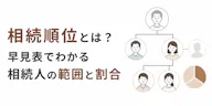相続順位とは？早見表でわかる相続人の範囲と割合