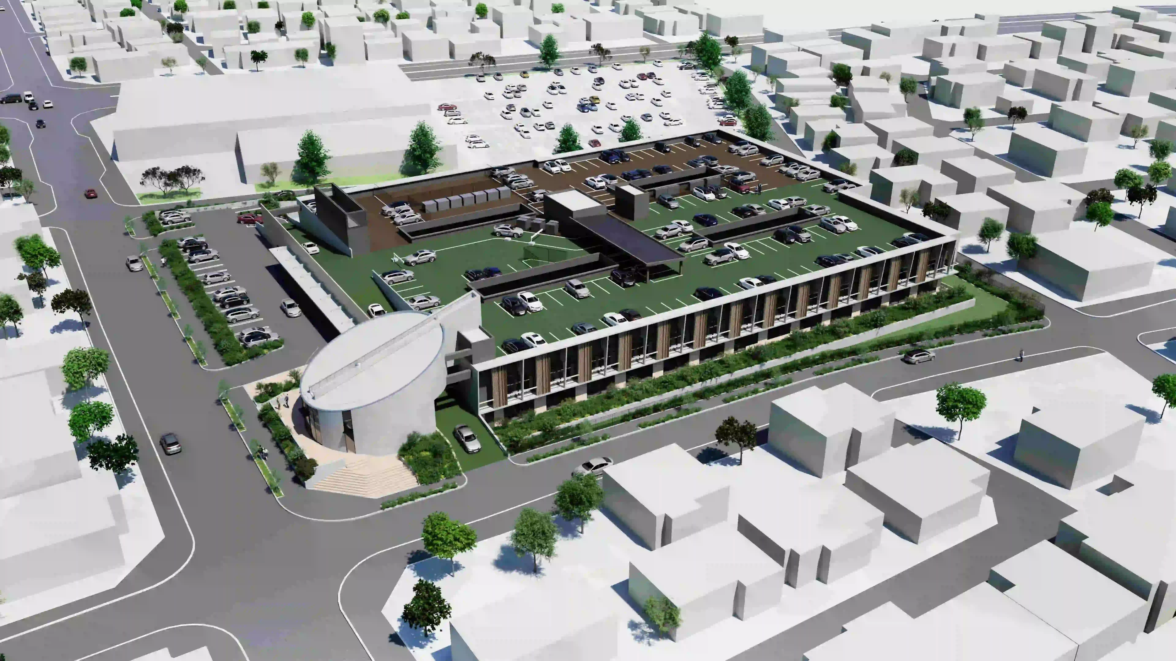 香芝旭ヶ丘病院-新病院イメージ1