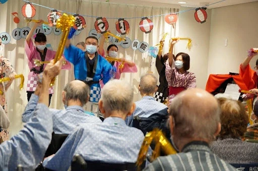 めいわリハビリテーション病院-お祭り