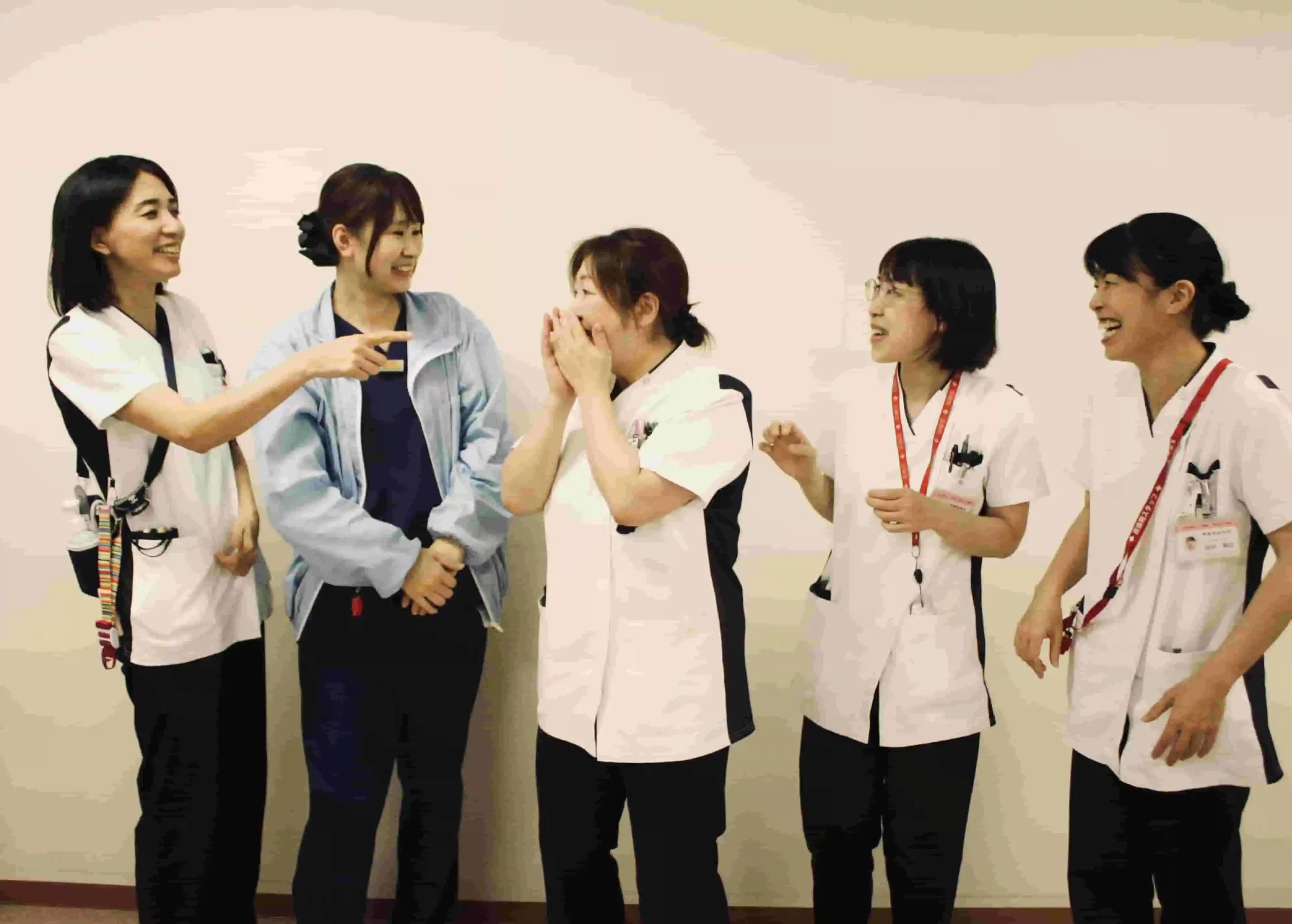 外来・オペ・病棟各管理者と垂門看護部長