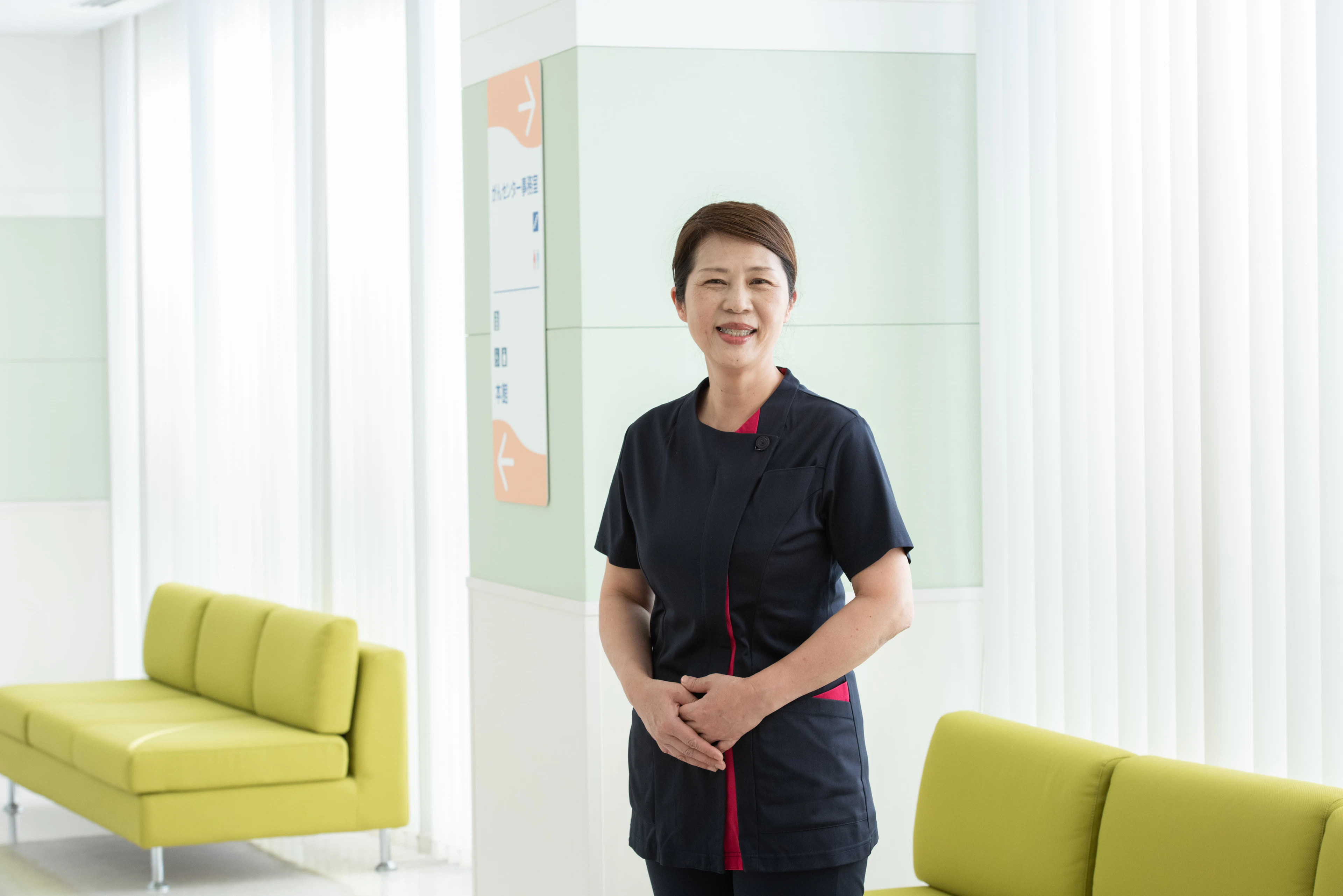 関西ろうさい病院-坪井幸代さん写真