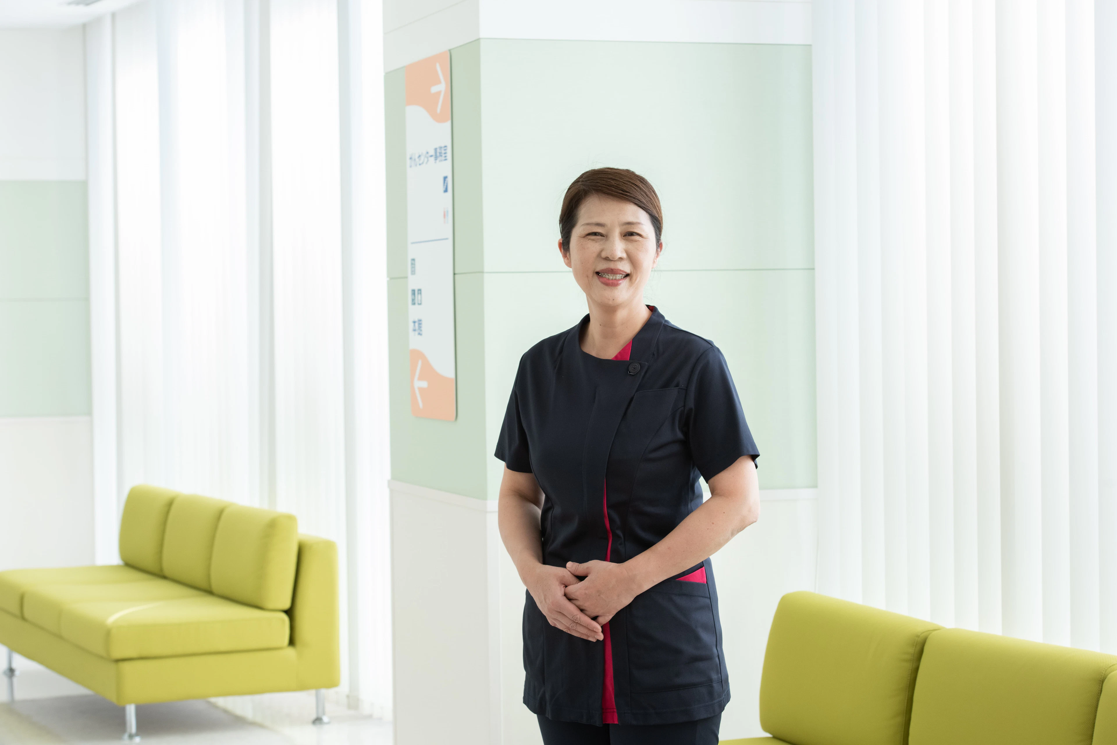 関西ろうさい病院-坪井幸代さん写真