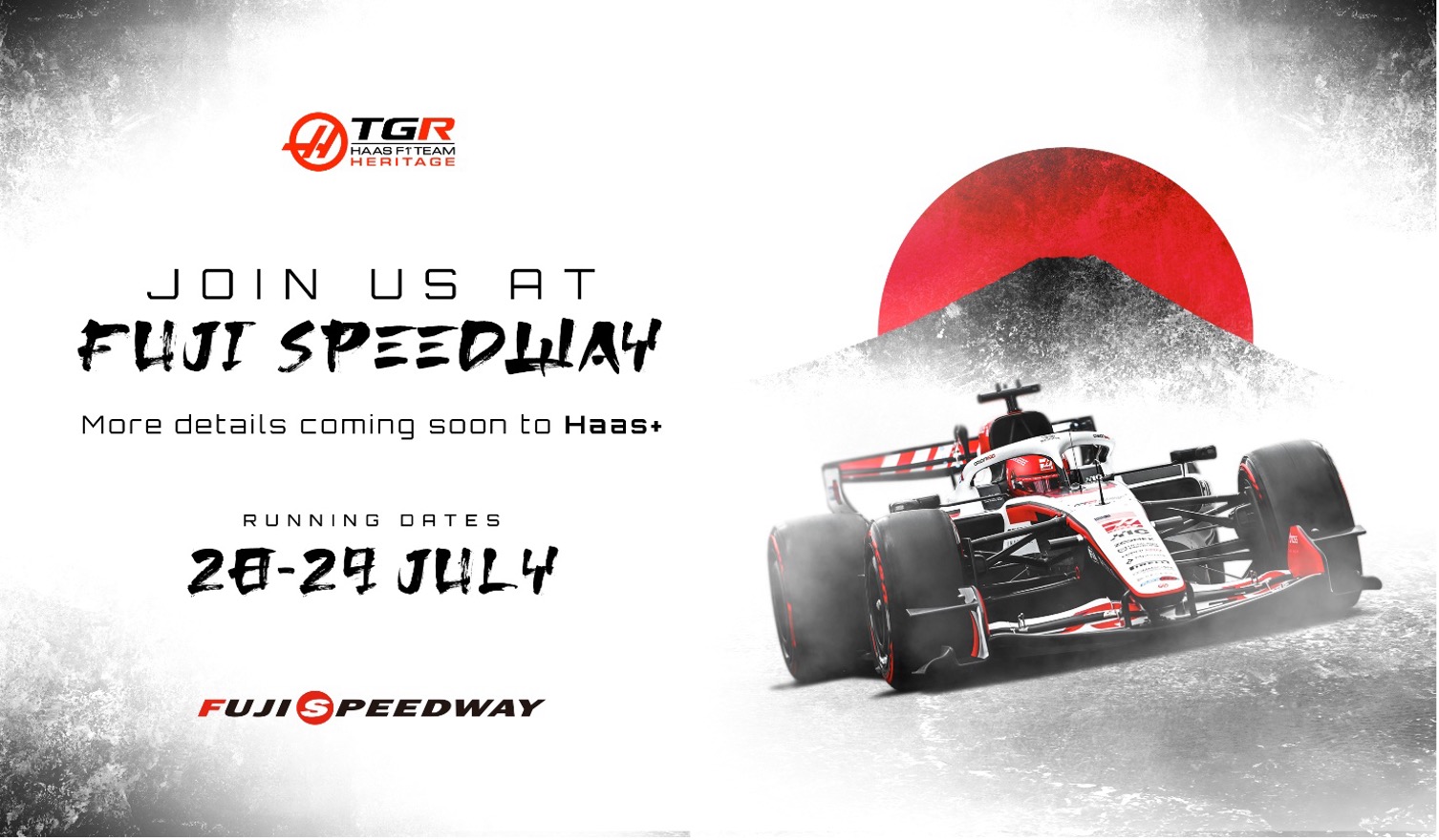 TGR Haas F1 Team 2026 Testing of Previous Cars(TPC) Event