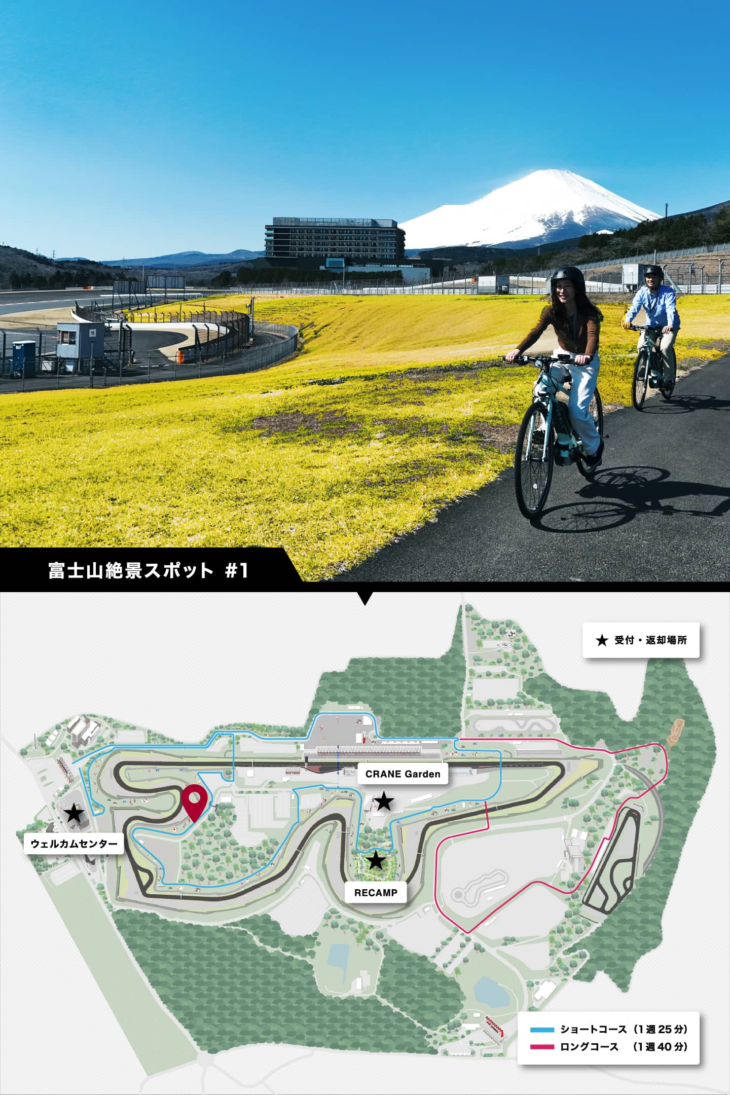 e-Bikeでサイクリングを楽しむ | 体験アクティビティ | 富士スピードウェイ