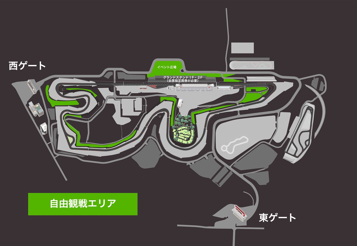 自由観戦エリア券（前売／当日） | 2025 AUTOBACS SUPER GT Round 4