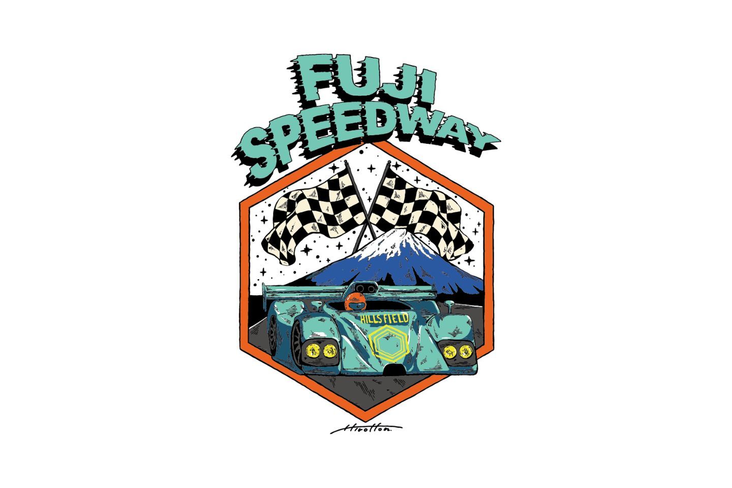 HILLS FIELD×FUJI SPEEDWAY コラボパイントグラスセット券（4/9（木