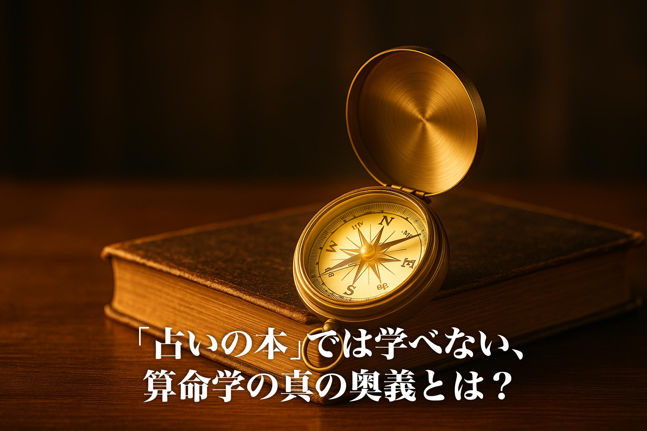「占いの本」では学べない、算命学の真の奥義とは?