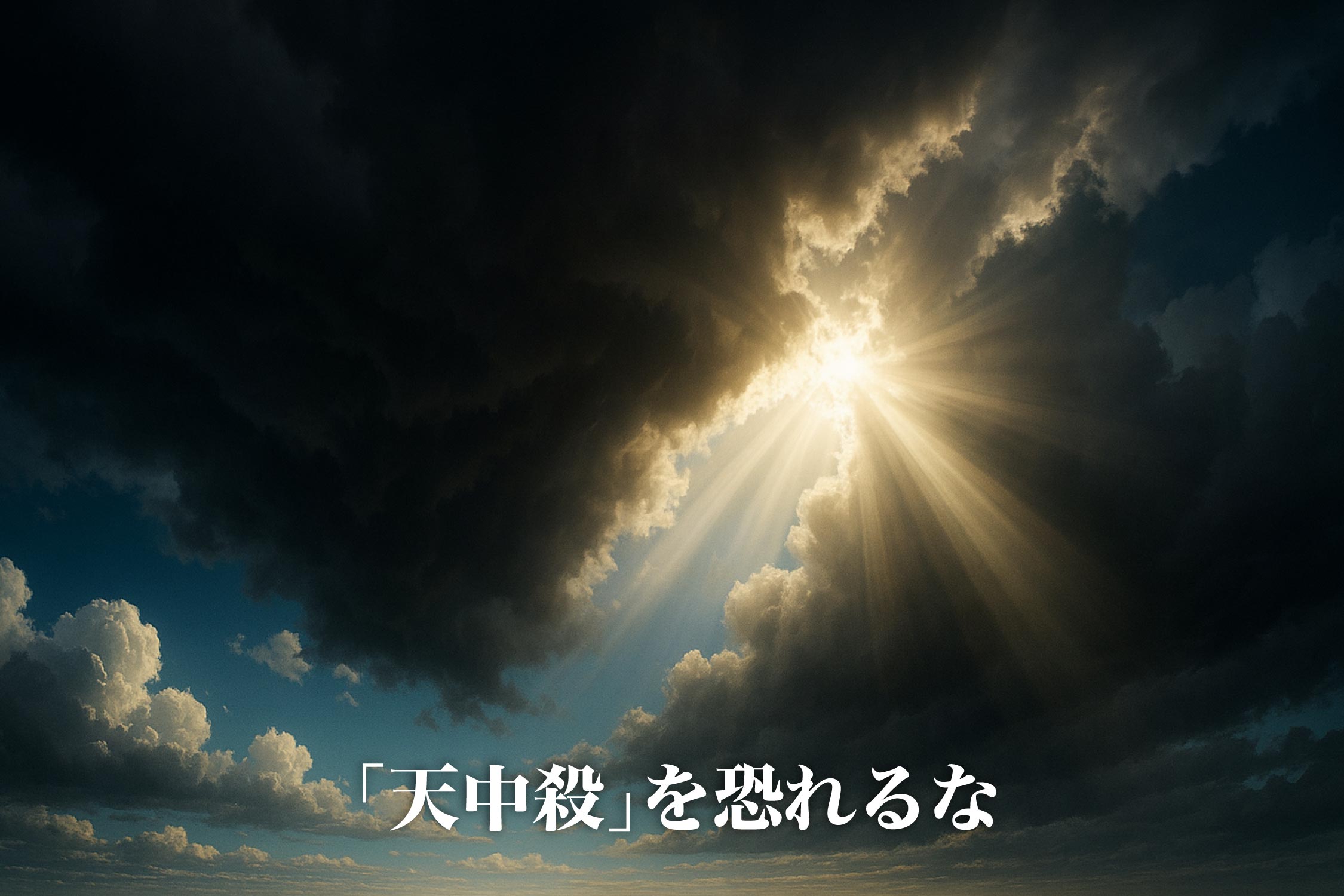 「天中殺」を恐れるな。真の天中殺の意味と、それを好機に変える方法