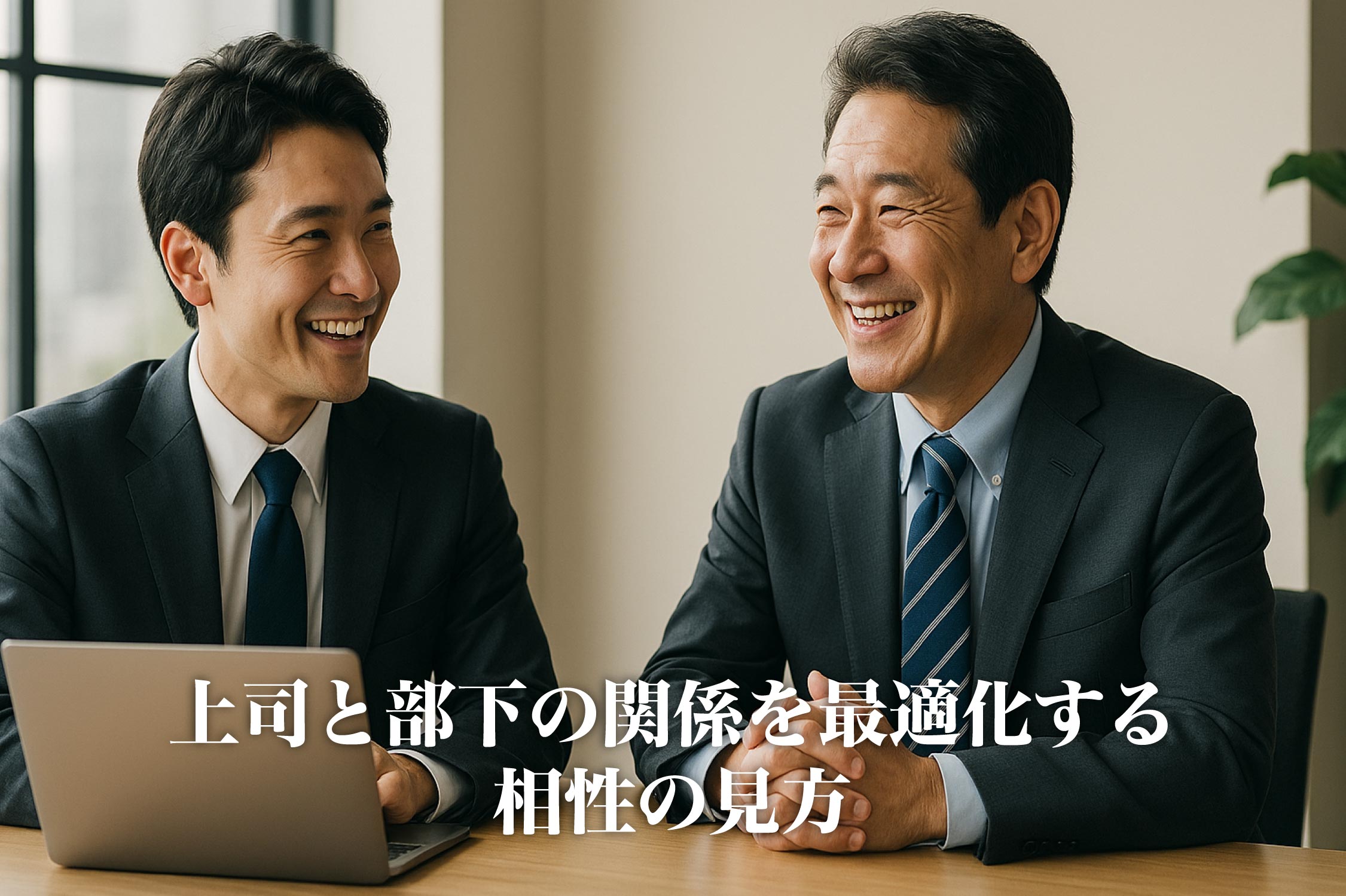 上司と部下の関係を最適化する相性の見方:互いを活かし合う関係性