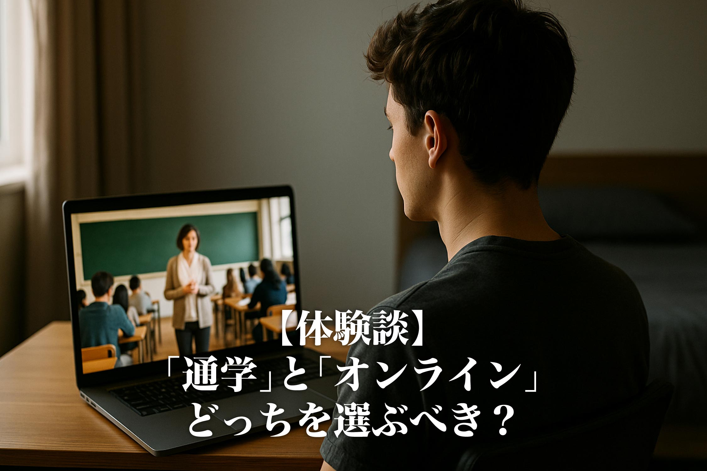 【体験談】「通学」と「オンライン」どっちを選ぶべき?もののふ算命塾のハイブリッド受講が最強な理由