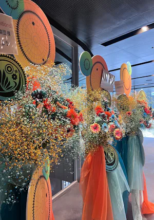 過去のライブのフラワースタンド画像サンプル