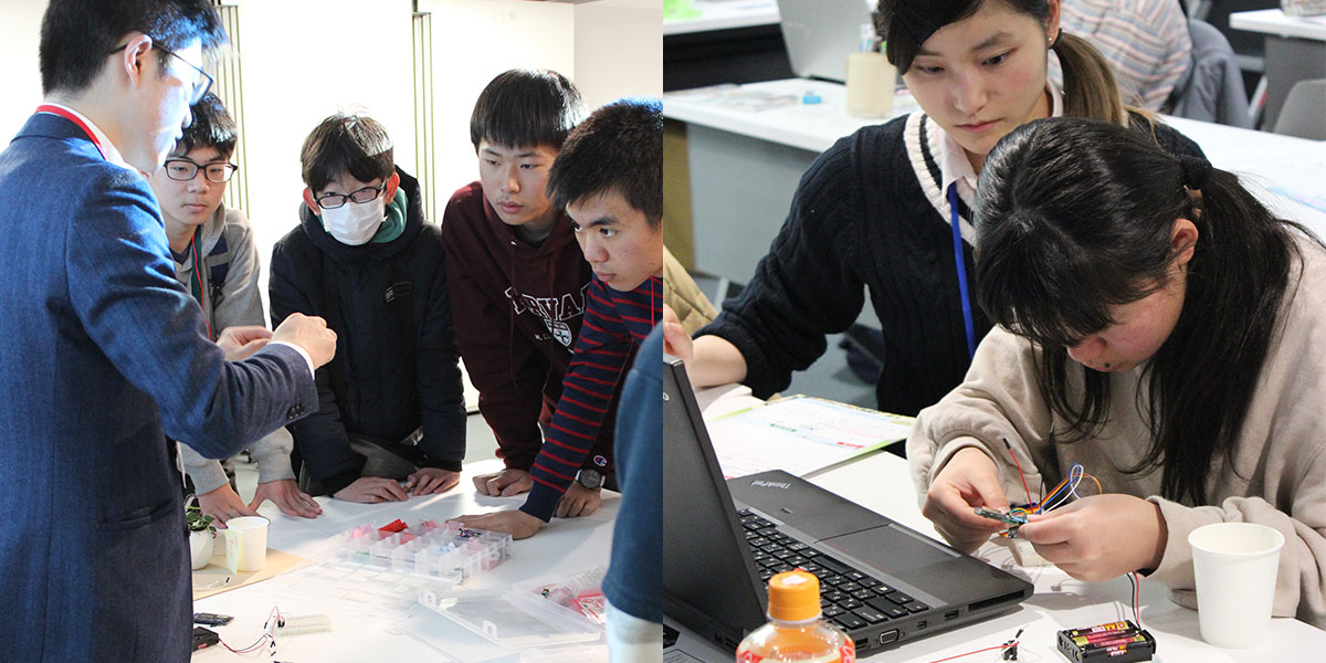 センサーやスイッチなど、電子部品を選ぶ