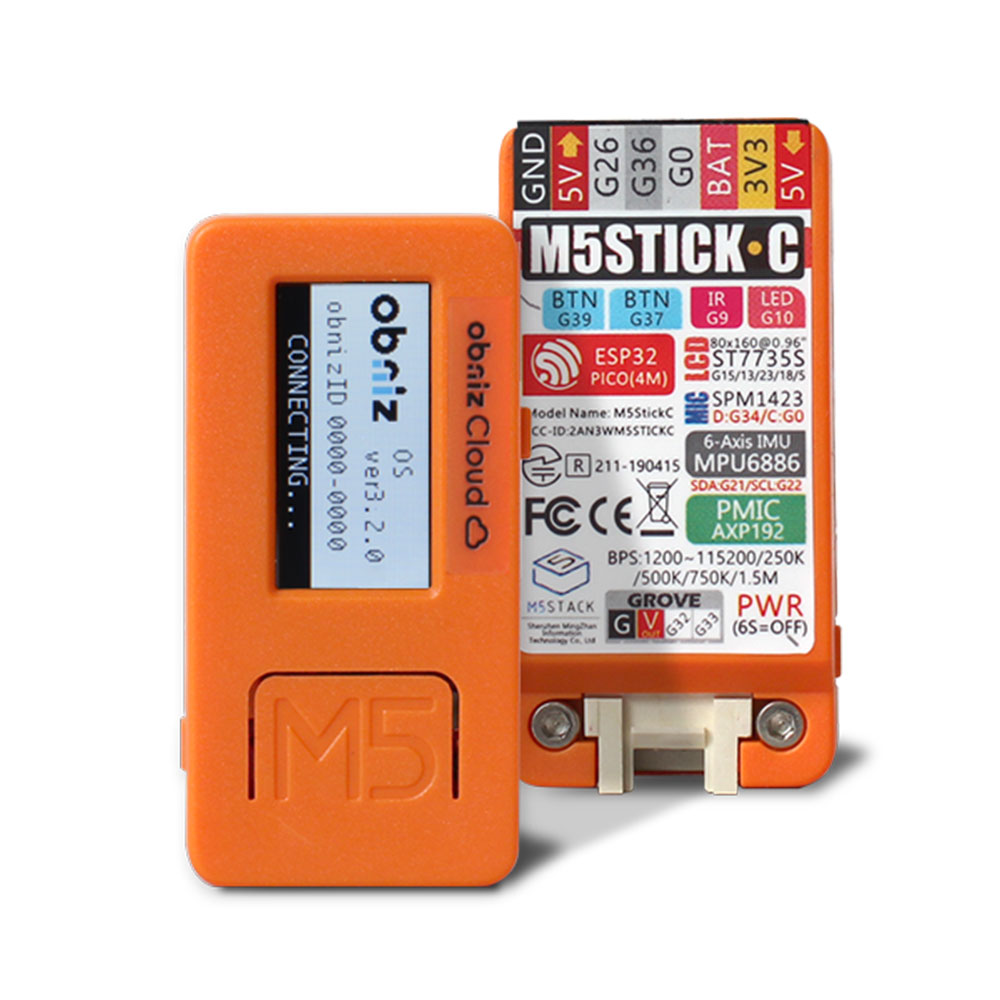 新商品登場！無期限ライセンス付属の「M5StickC」& IoT開発入門キット「obniz Starter Kit」