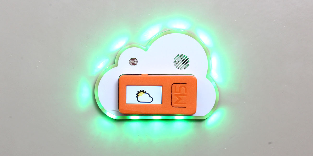 M5StickC+Yun Hatで作る簡単お天気ガジェット