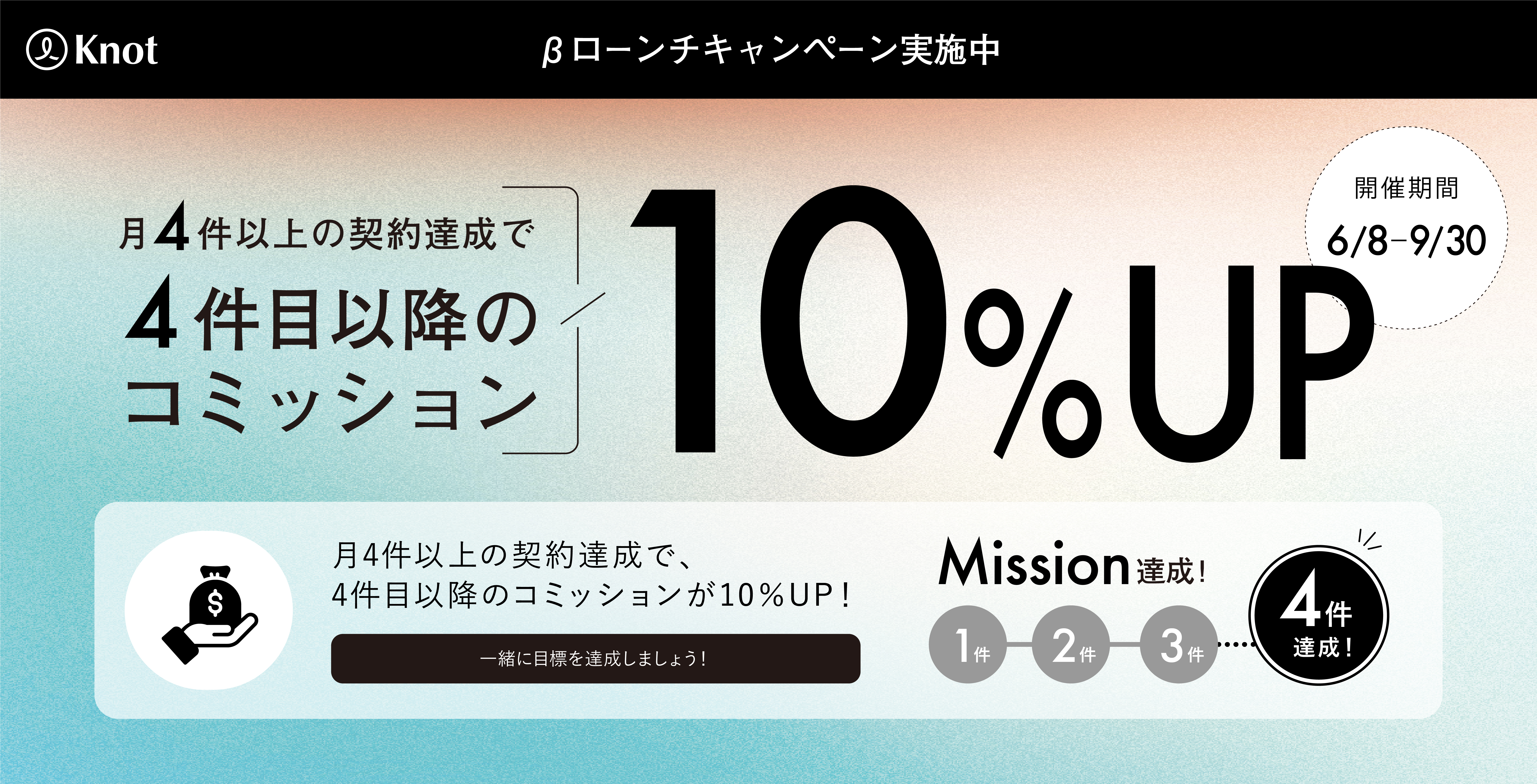 Knot β版リリースキャンペーン実施のお知らせ