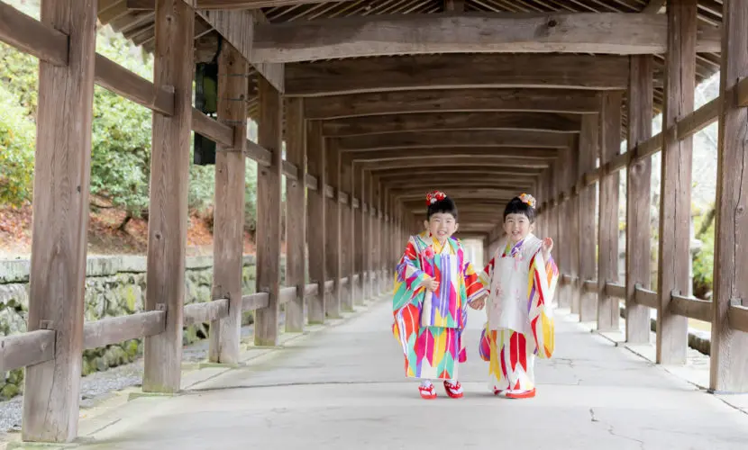 双子ちゃんの七五三撮影♡