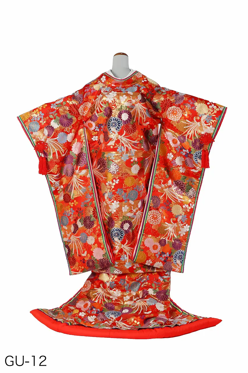 色打掛の衣装写真