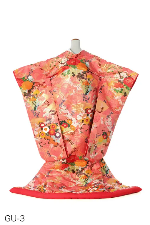 色打掛の衣装写真