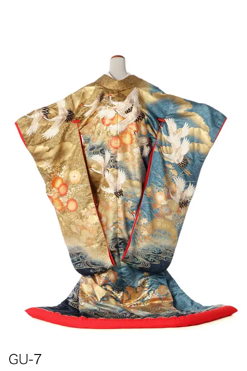 色打掛の衣装写真